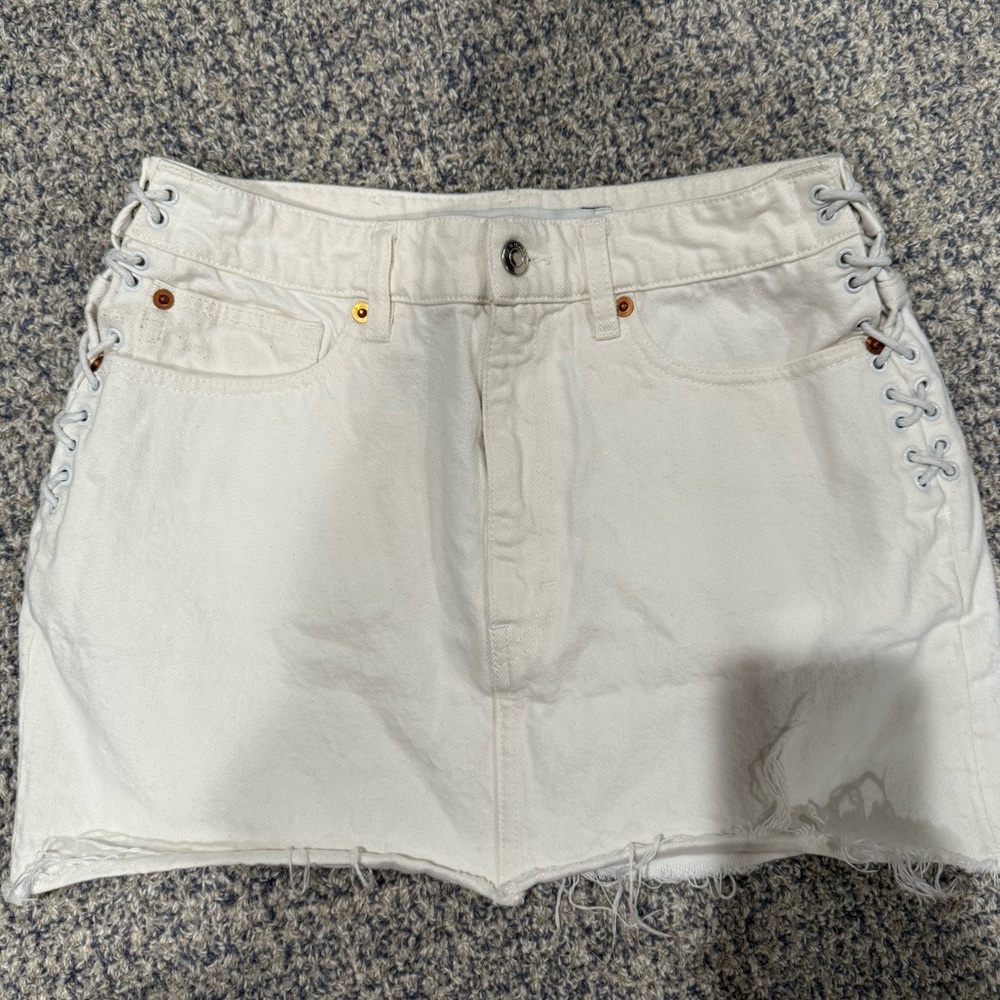 IRO Denim Mini Skirt